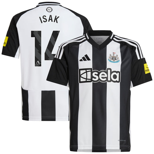 Alexander Isak Newcastle United Youth 2024/25 authentic Home Player Jersey - Black