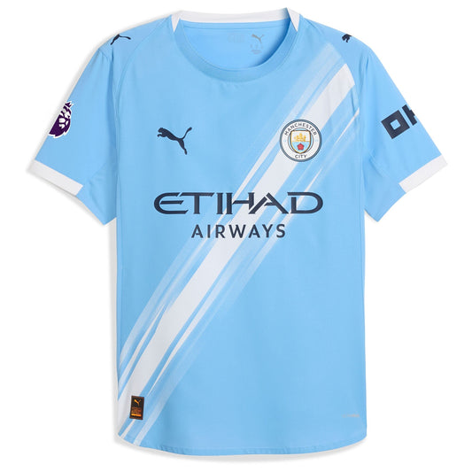 Manchester City Puma 2025/26 Home Jersey - Sky Blue
