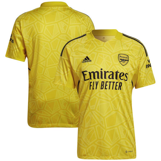 Arsenal Home Goalkeeper Shirt 2022-23 - Yellow - Jersey Teams World
