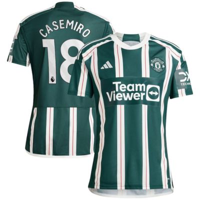 Casemiro Manchester United 2023/24 Away Jersey - Green