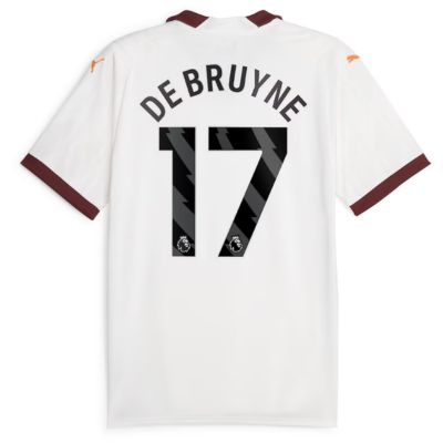 De Bruyne Manchester City Away Shirt 2023-24