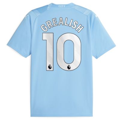 Grealish Manchester City Home Shirt 2023-24 Jersey Player