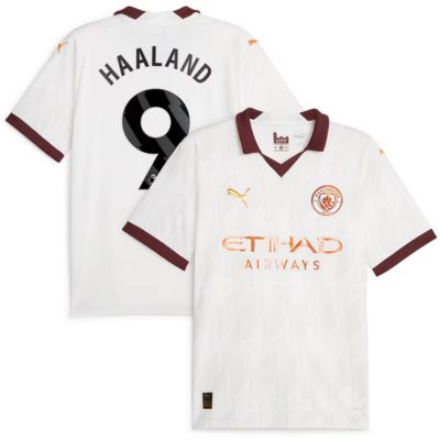 Haaland Manchester City Away Shirt 2023-24