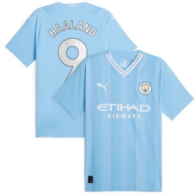 Haaland Manchester City Home Shirt 2023-24 Jersey Player
