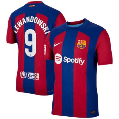 Robert Lewandowski Barcelona 2023/24 Home Jersey - Royal