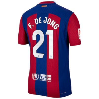Frenkie de Jong Barcelona 2023/24 Home Jersey - Royal