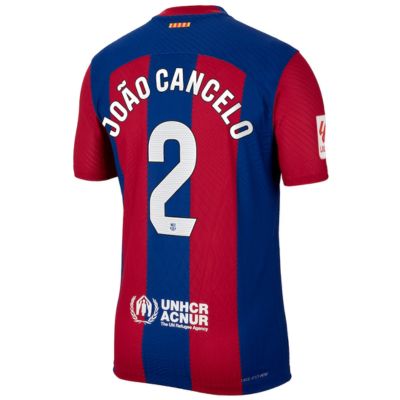 Joao Cancelo Barcelona 2023/24 Home Match Player Jersey - Royal