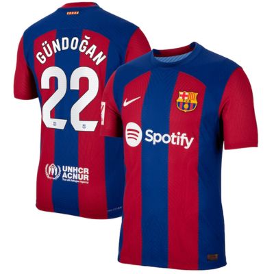 Ilkay Gündogan Barcelona 2023/24 Home Match Player Jersey - Royal