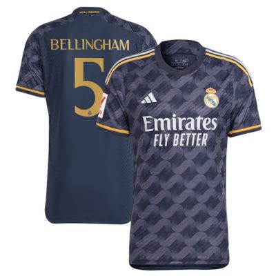 Jude Bellingham Real Madrid 2023/24 Away Player Jersey - Navy