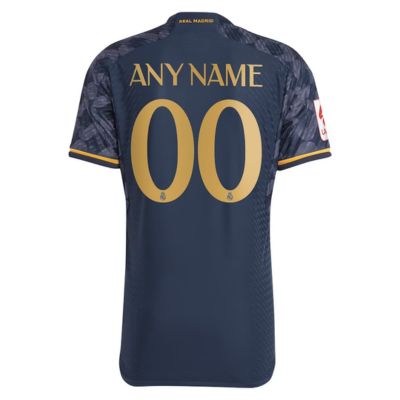 Real Madrid 2023/24 Away Custom Jersey - Navy / Any Player