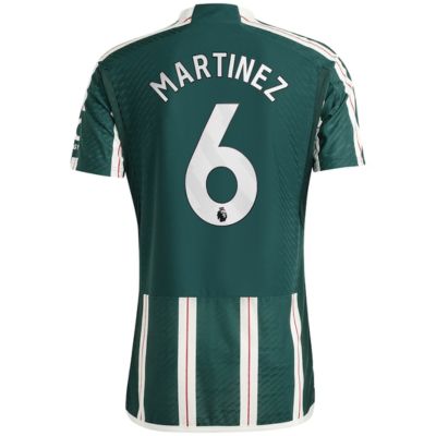 Lisandro Martínez Manchester United 2023/24 Away Jersey - Green