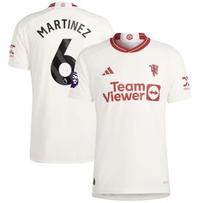 Lisandro Martínez Manchester United 2023/24 Away Jersey - White$