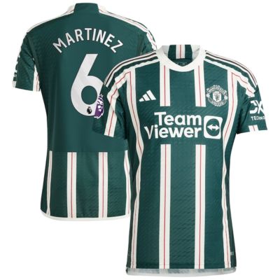 Lisandro Martínez Manchester United 2023/24 Away Jersey - Green