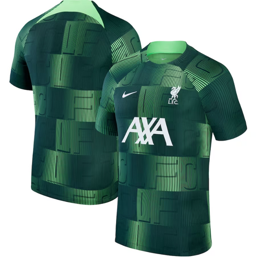 Liverpool Shirt 2023/24 Pro Pre-Match Top - Green - Jersey Teams World