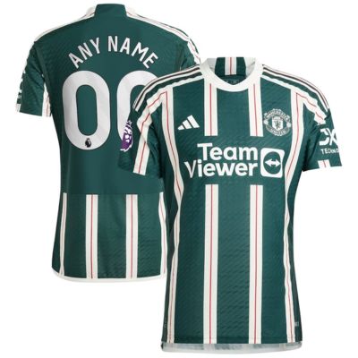 Manchester United 2023/24 Away Jersey - Green / Any Name
