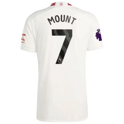 Mount Manchester United 2023/24 Away Jersey - White