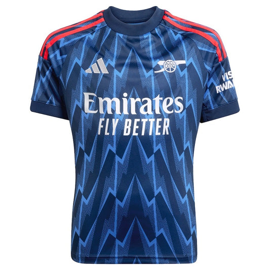 Arsenal adidas Away Shirt 2025-26 - with Ødegaard 8 printing