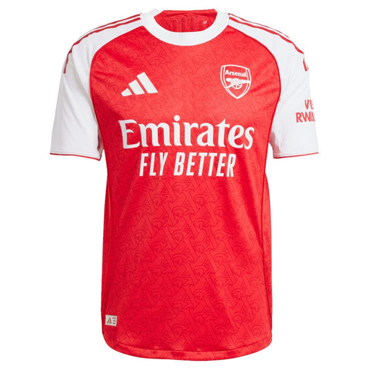 Arsenal adidas Home Shirt 2025-26 with Gyökeres 14 printing