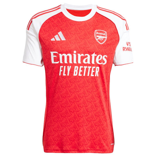 Arsenal adidas Home Shirt 2025-26 with Gyökeres 14 printing
