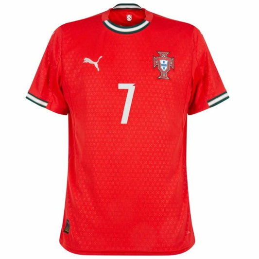 Portugal Home Jersey Puma Ronaldo 7 2025-2026 Kids