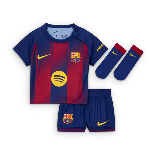 Barcelona Nike Infant 2025/26 Home Stadium Kit Set - Blue