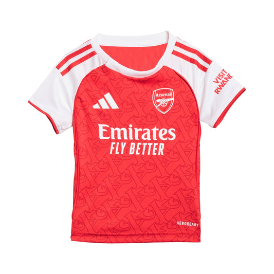 Arsenal adidas Home Babykit 2025-26 with Rice 41 printing