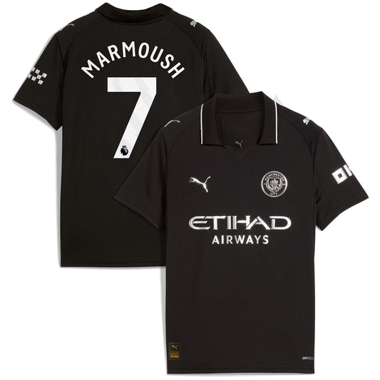 Manchester City PUMA Away Shirt 2025-26 - with Marmoush 7 printing
