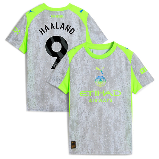 Manchester City PUMA Third Shirt 2025-26 - with Haaland 9 printing