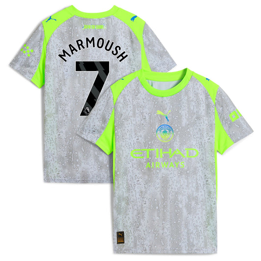 Manchester City PUMA Third Shirt 2025-26 - with Marmoush 7 printing