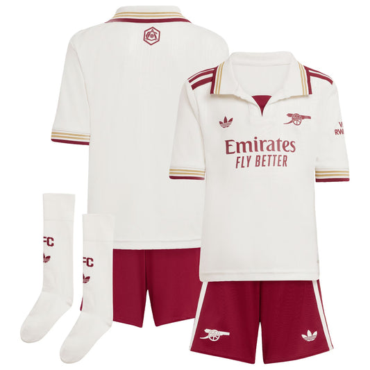 Arsenal adidas Third Minikit 2025-26