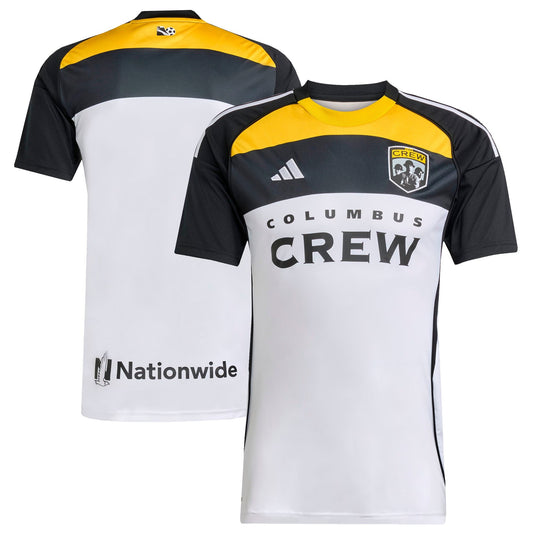 Columbus Crew adidas 2025 Third Custom Jersey - White