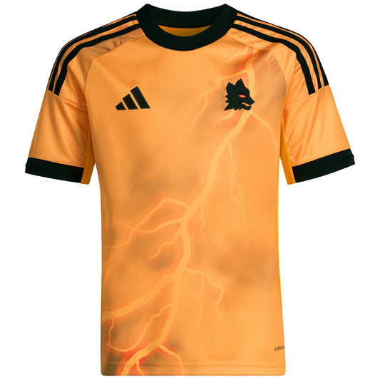 AS Roma adidas 2025/26 Away Jersey - Orange