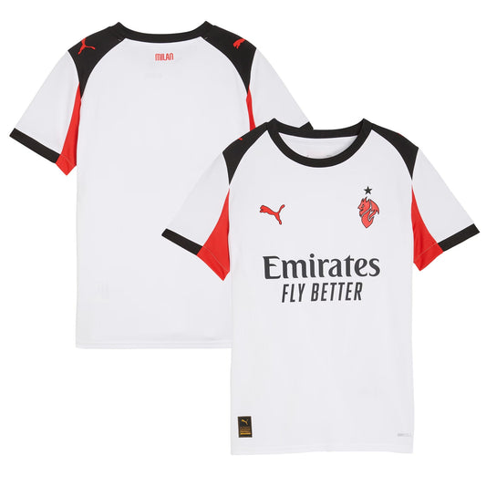 AC Milan Puma Youth 2025/26 Jersey - White