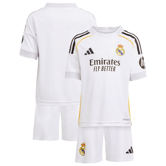 Real Madrid adidas Home Minikit 2025-26