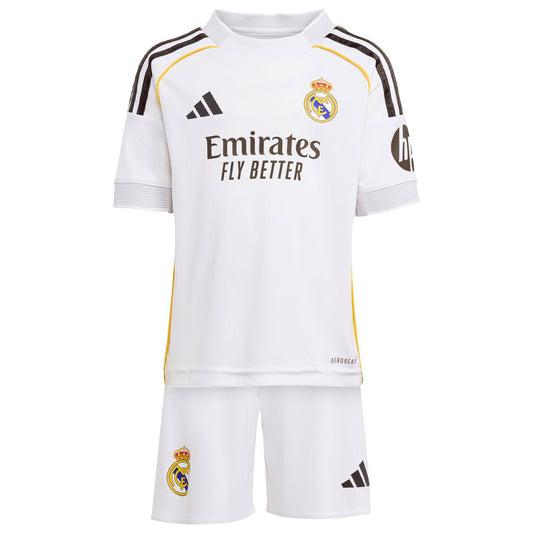 Real Madrid adidas Home Minikit 2025-26