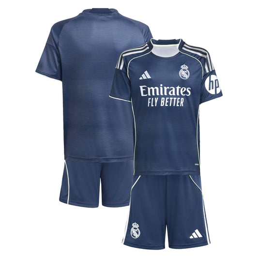 Real Madrid adidas Away Youth Kit 2025-26