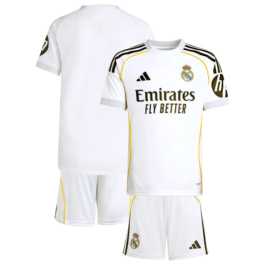 Real Madrid adidas Away Youth Kit 2025-26