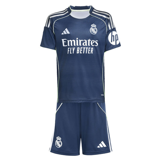 Real Madrid adidas Away Youth Kit 2025-26