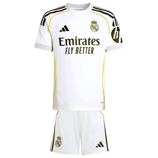 Real Madrid adidas Away Youth Kit 2025-26