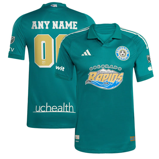 Colorado Rapids adidas 2025 Third Custom Jersey - Green