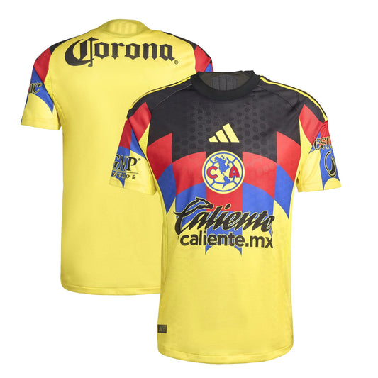 Club America adidas 2025/26 Home Jersey - Yellow