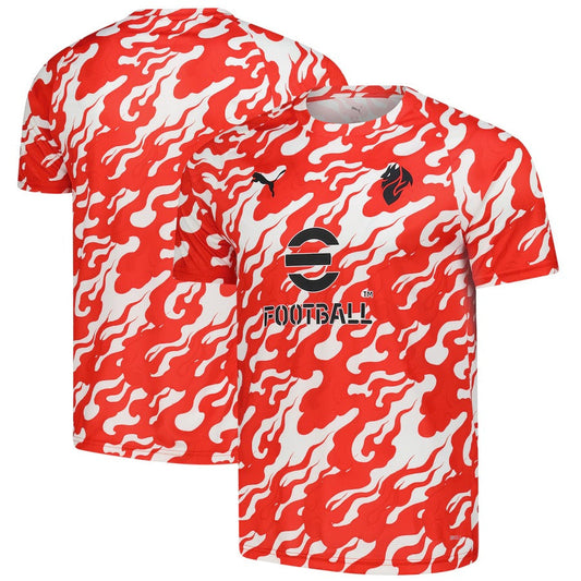 AC Milan Puma 2025/26 Pre-Match dryCell Training Jersey - Red
