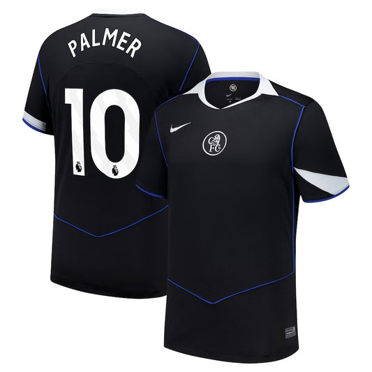 Cole Palmer Chelsea Nike 2025/26 Third Player Jersey - Black