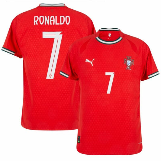Portugal Home Jersey Puma Authentic Ronaldo 7 2025-2026