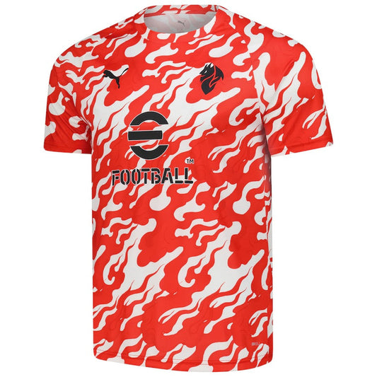 AC Milan Puma 2025/26 Pre-Match dryCell Training Jersey - Red