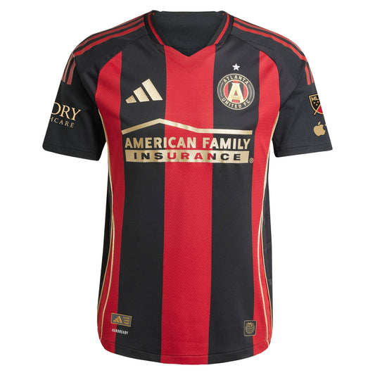 Atlanta United FC adidas authentic 2025 The Connector Custom Jersey - Black
