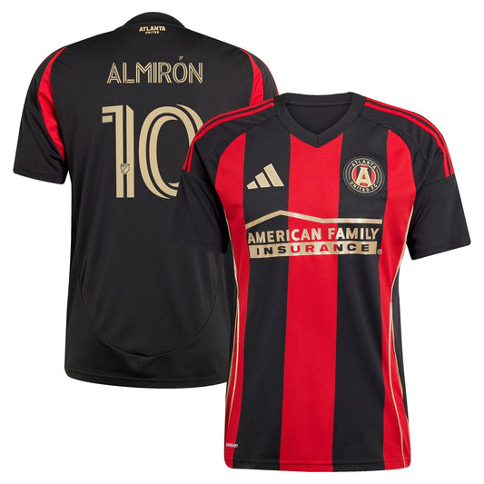 Miguel Almiron Atlanta United FC adidas 2025 The Connector Player Jersey - Black
