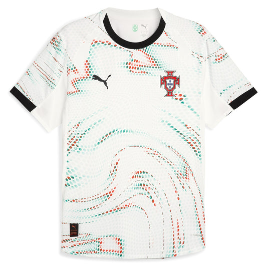 Portugal National Team Puma 2025 Away Authentic Jersey - White