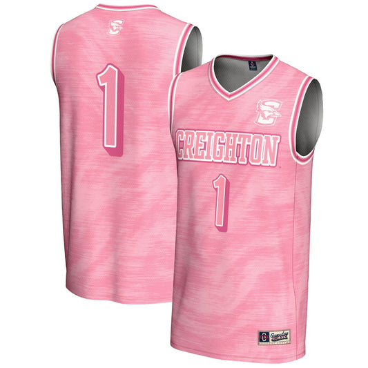 #1 Creighton Bluejays GameDay Greats Youth Lightweight Basketball Jersey - Pink