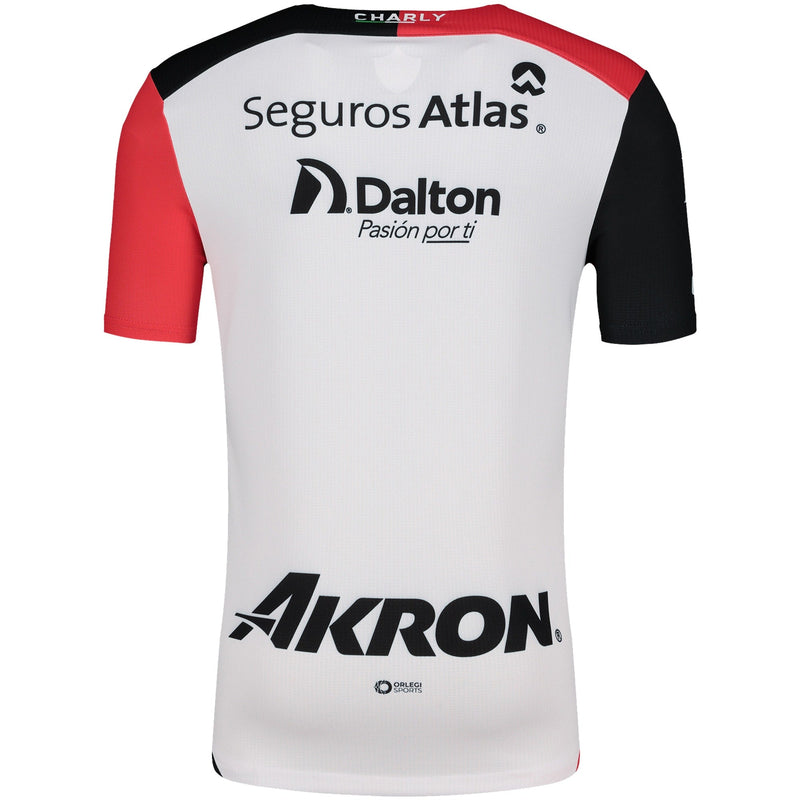 Club Atlas Charly 2024/25 Away Jersey - White/Black